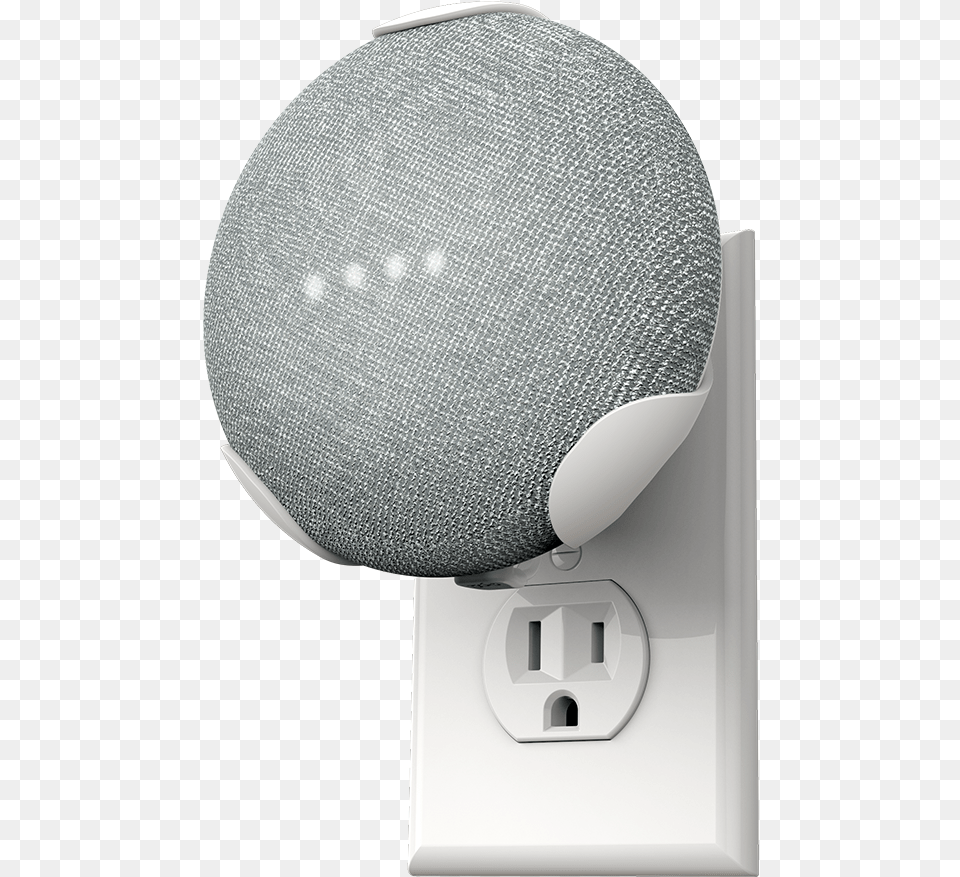 Powerclip Google Home Mini Output Device, Sphere, Electrical Device, Microphone, Electronics Png Image
