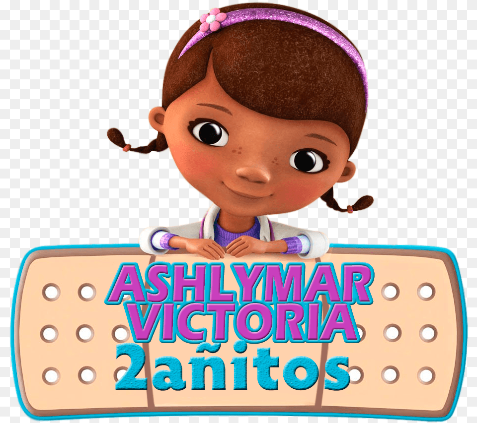 Powered By Apg Vnext Trial Ayuda Con Logo De La Doctora Doctora Juguetes Para Imprimir, Doll, Toy, Face, Head Png Image