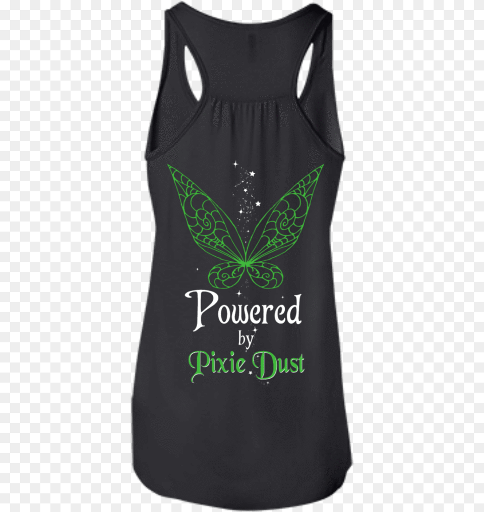 Powered By Pixie Dust Motif, Clothing, Tank Top Free Png Download