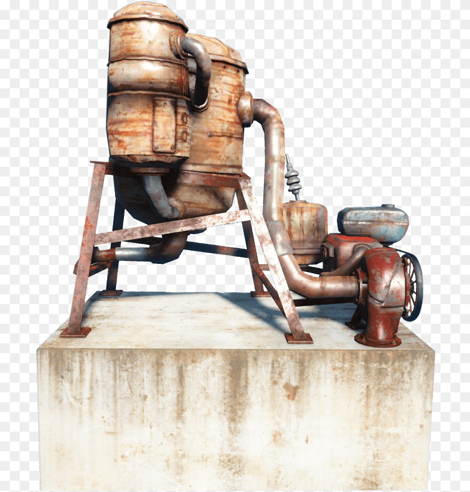 Powered Water Pump Fallout Wiki Fandom Fallout Wasteland Warfare Water Pump, Machine Png Image
