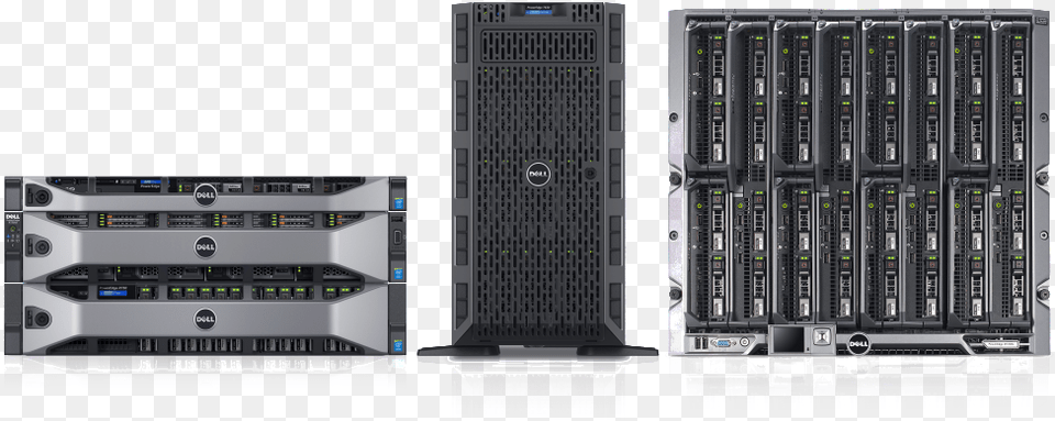 Poweredge Family Tower Server Vs Rack Server Vs Blade Server, Computer, Electronics, Hardware, Computer Hardware Free Png Download