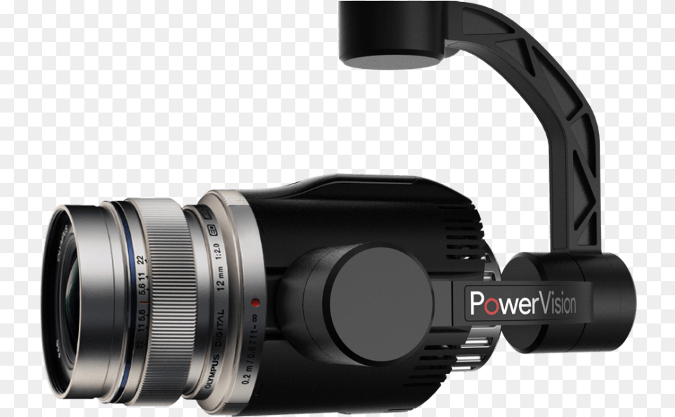 Powereye Mounted With 12mm Olympus Prime And Adjustable Powereye, Camera, Electronics, Video Camera, Digital Camera Free Png Download