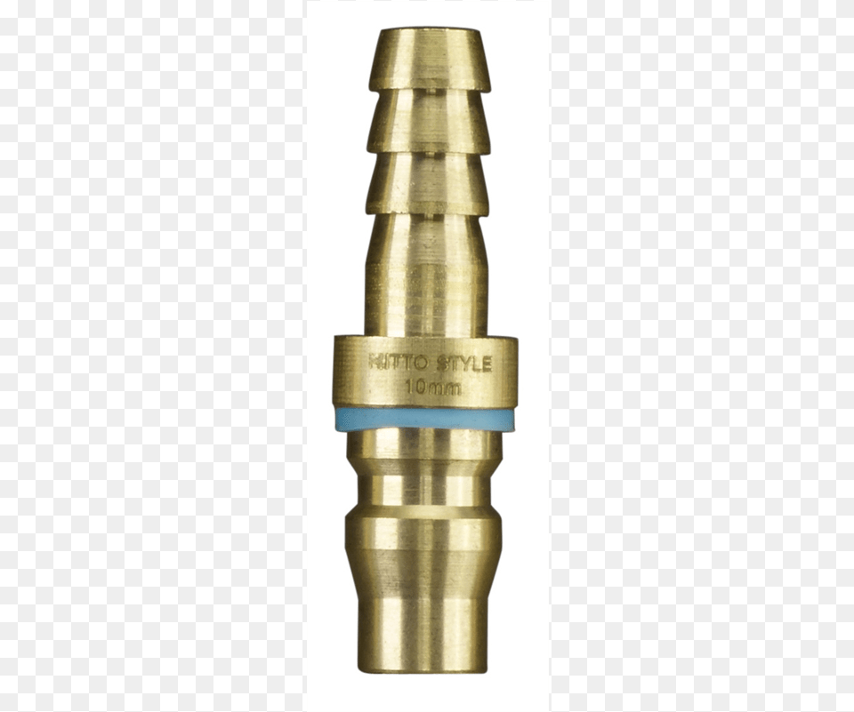 Powerfit 10mm Nitto Style Barb Air Tool Fitting, Bronze, Bottle, Shaker Free Transparent Png