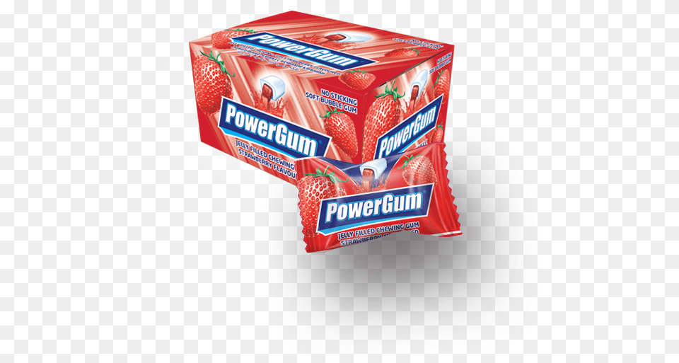 Powergum Progum Chewing Gum, Berry, Food, Fruit, Plant Free Transparent Png