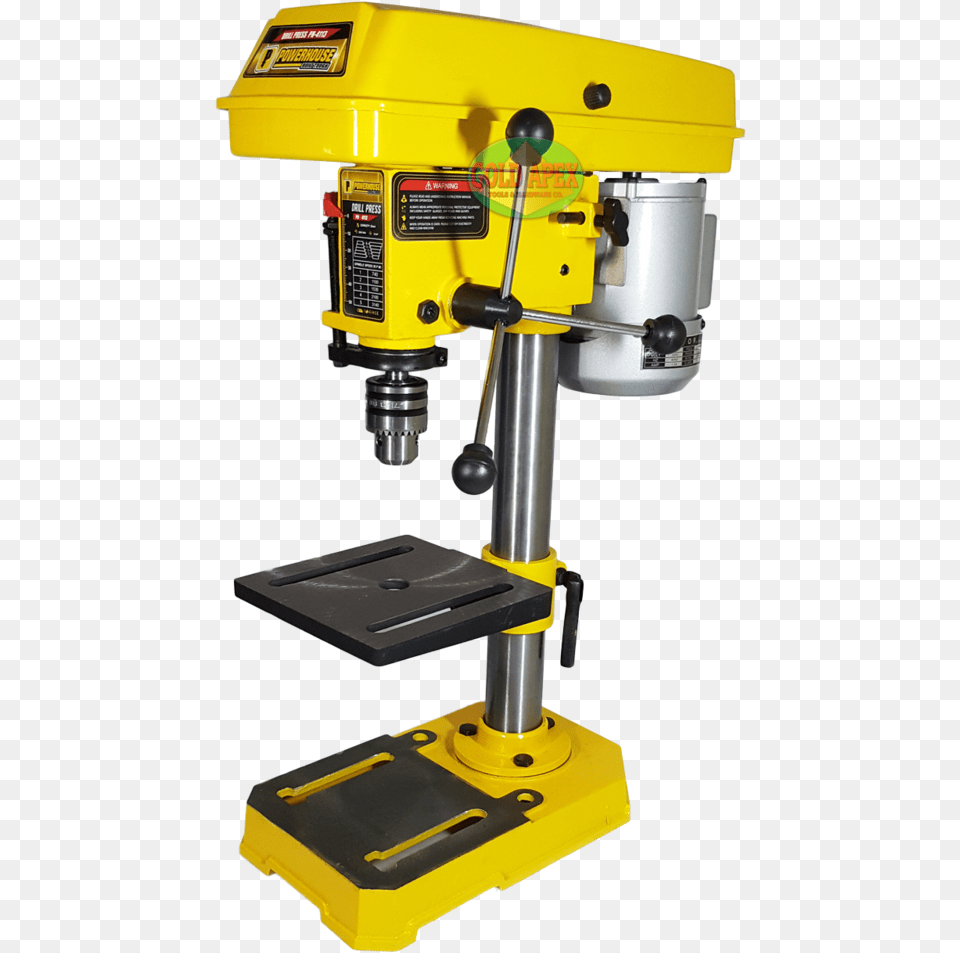 Powerhouse Drill Press, Device, Power Drill, Tool, Outdoors Free Transparent Png