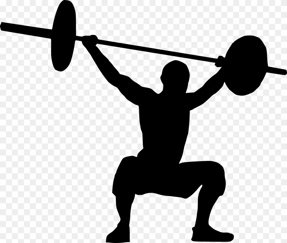 Powerlifting, Gray Free Transparent Png