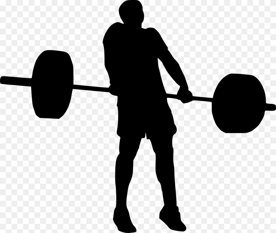 Powerlifting, Gray Png