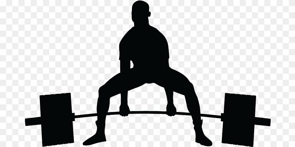Powerlifting Silhouette Image Background Powerlifting Vector, Adult, Male, Man, Person Free Png Download