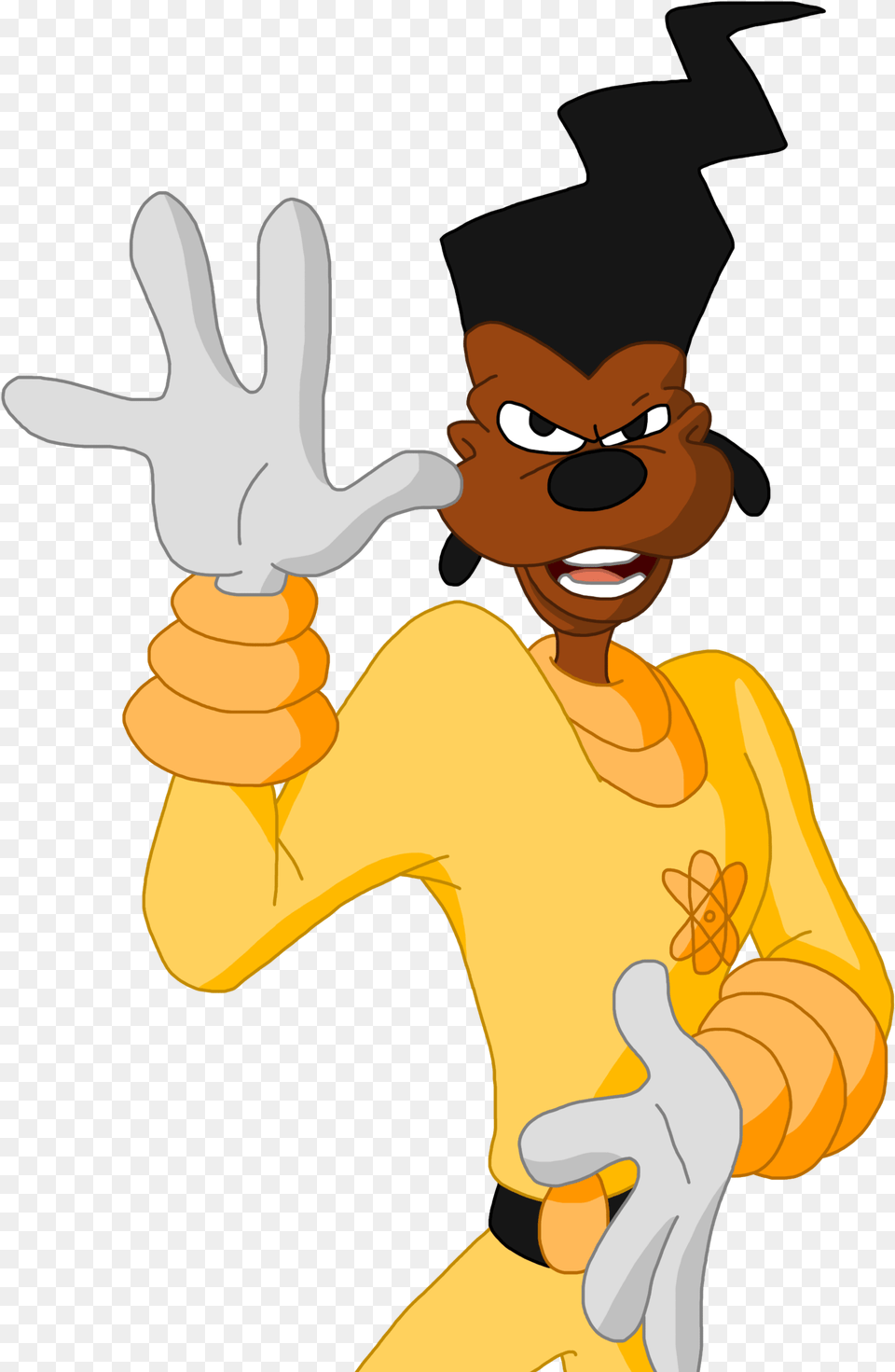 Powerline Goofy Movie, Person, Cartoon, Body Part, Finger Png