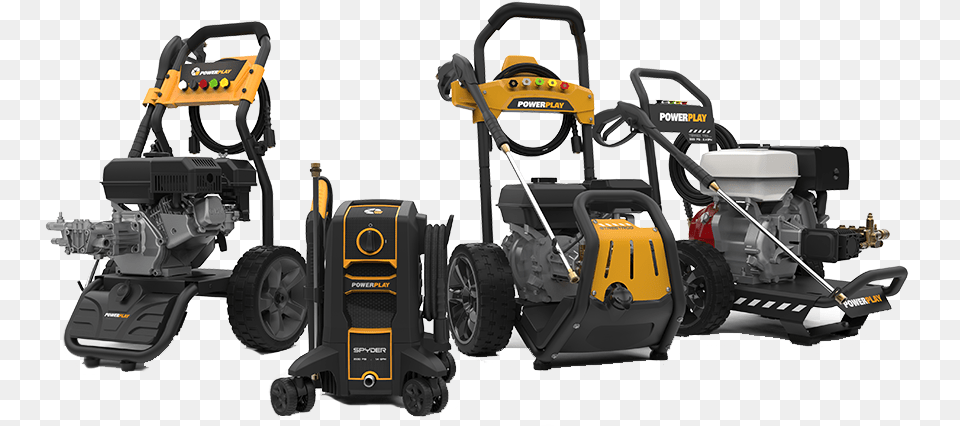 Powerplay Washers Walk Behind Mower, Grass, Lawn, Plant, Device Free Transparent Png