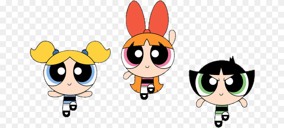 Powerpuff Girls 2016 Ending Hearts Powerpuff Girls 2016, Cartoon Free Png Download