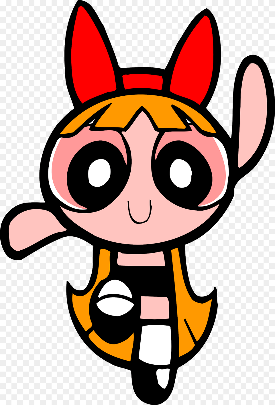 Powerpuff Girls Blossom Cartoon Powerpuff Girl Blossom Coloring Page, Baby, Person, Face, Head Png