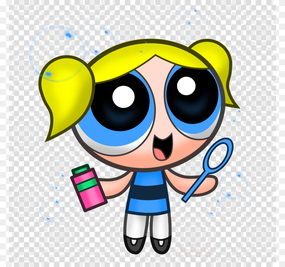 Powerpuff Girls Bubbles Blowing Bubbles Clipart Buttercup The Powerpuff Girls, Face, Head, Person, Animal Png