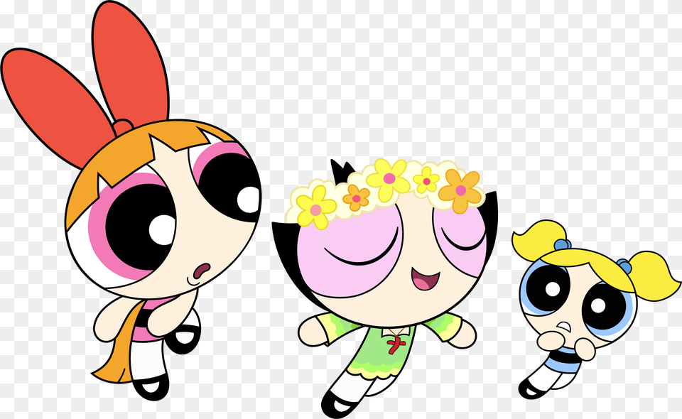 Powerpuff Girls Buttercup Blossom And Bubbles Powerpuff Girls Buttercup Blossom And Bubbles, Cartoon, Baby, Person, Face Png