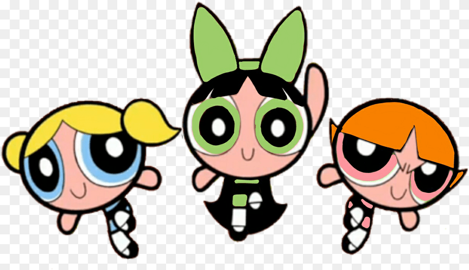 Powerpuff Girls Gif, Cartoon, Face, Head, Person Png