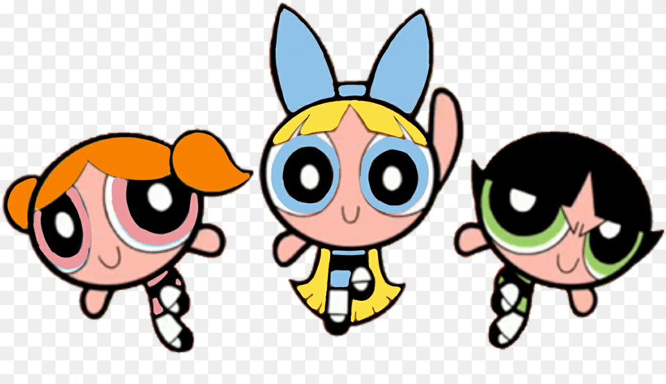Powerpuff Girls Incorrect Color 3 Powerpuff Girls Incorrect Color, Cartoon, Baby, Person Png