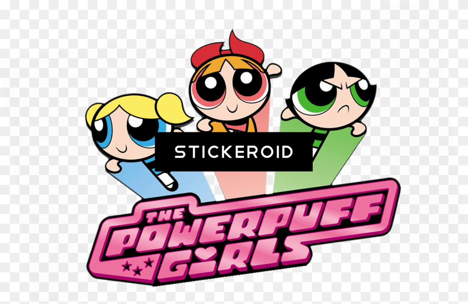 Powerpuff Girls Logo Powerpuff Girls Saving The World Befor Bedtime, Face, Head, Person, Baby Free Png