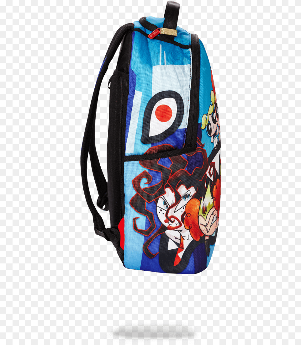 Powerpuff Girls Sprayground Backpack, Bag, Face, Head, Person Free Png Download
