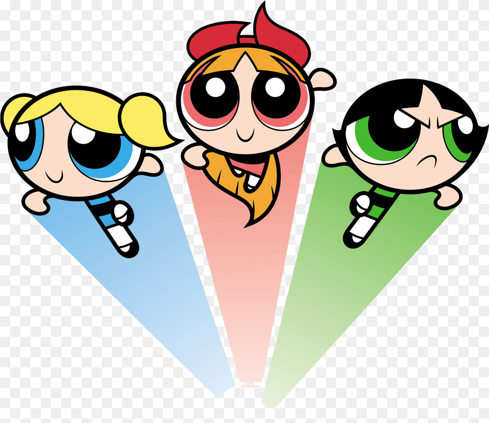 Powerpuff Girls Transparent Powerpuff Girls, Cream, Dessert, Food, Ice Cream Png