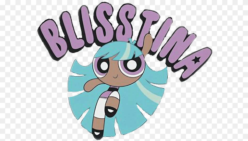 Powerpuffgirls Blisstina, Sticker, Book, Comics, Publication Free Png