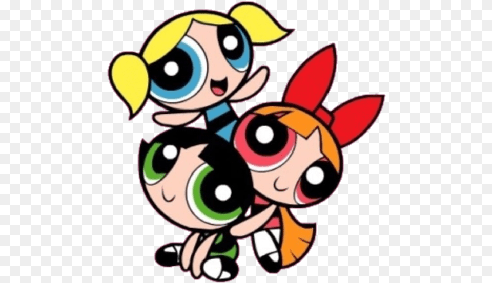 Powerpuffgirls Blossom Bubbles Buttercup Cartoon Stickers Cartoon Network, Face, Head, Person Free Png Download