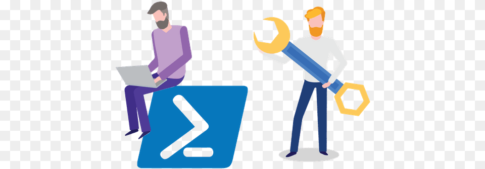 Powershell Commands List Powershell Logo, Adult, Person, Man, Male Free Png