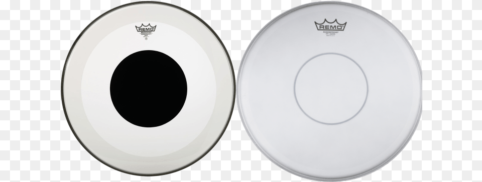 Powerstroke 77 And Powerstroke 3 Black Dot Drumheads Remo Powerstroke 3 Clear Black Dot Bass Drum Head, Saucer, Art, Porcelain, Pottery Free Png
