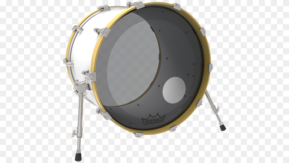 Powerstroke P3 Colortone Smoke Image Remo Coated Pinstripe Bass Drum Head, Musical Instrument, Percussion, Wristwatch Free Transparent Png