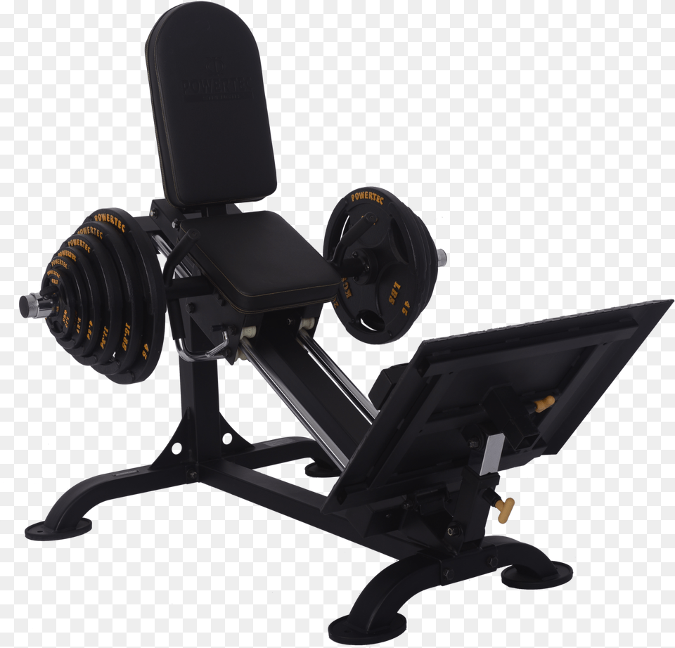 Powertec Compact Leg Squat Sled P Cls Chair, Fitness, Gym, Sport, Working Out Png Image