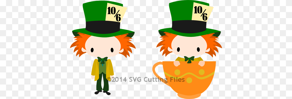 Pp 2027 Chibi Mad Hatter Cute Chibi Mad Hatter, Advertisement, Poster, Scarecrow, Clothing Png Image