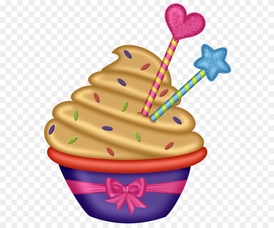 Pp Art Cupcakes Clip Art And Album, Birthday Cake, Cake, Cream, Dessert Png Image