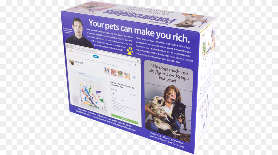 Pp Petspressions Standard Hero Back Grande Prank Pack Pets 3 Funny Gag Gift Boxes Pet Petter, Adult, Person, Man, Male Free Png Download