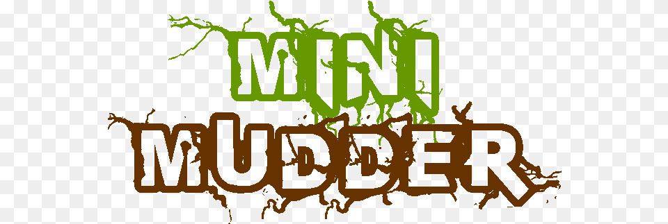 Pprd Mini Mudder Infected Font, Green, Bulldozer, Machine, Text Free Png Download
