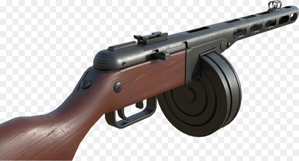 Ppsh, Firearm, Gun, Rifle, Weapon Png Image