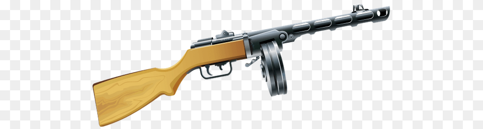 Ppsh, Firearm, Gun, Machine Gun, Rifle Free Png