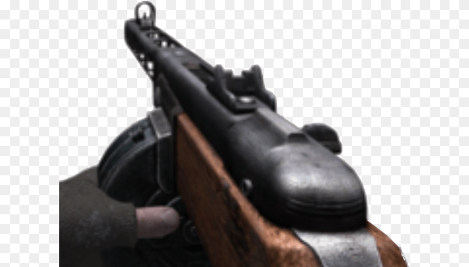 Ppsh Ppsh41 Codfreetoedit Ppsh 41 Cod, Firearm, Gun, Rifle, Weapon Free Png Download