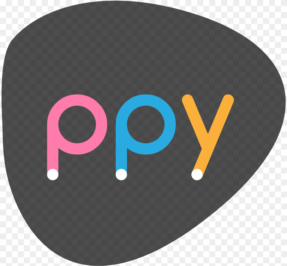 Ppy Logo, Light, Text Free Png Download