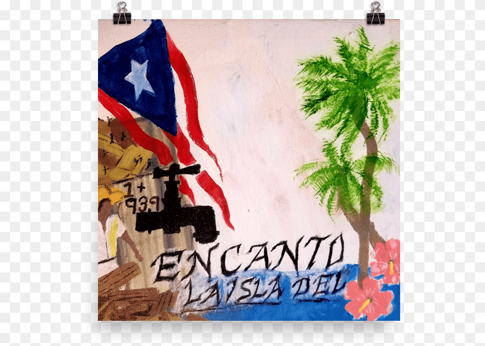 Pr Isla Del Encanto, Art, Painting, Plant, Tree Png