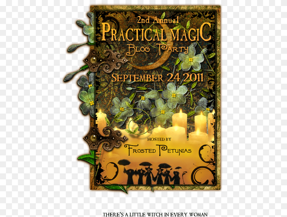 Practical Magic Blog Party Practical Magic Movie, Book, Publication, Advertisement, Poster Free Transparent Png