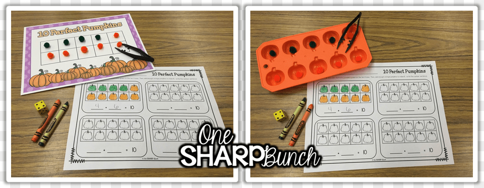 Practice Making 10 With This Fun Pumpkin Week Activity Carrot, Text, Pen Free Png