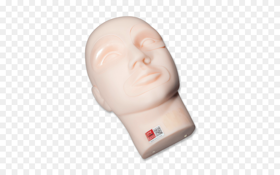 Practice Mannequin Head With Inserts Bust, Face, Person, Qr Code Png