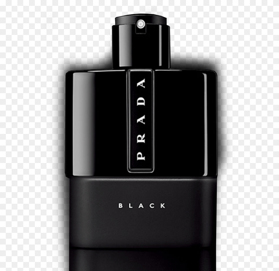 Prada Black, Bottle, Aftershave, Cosmetics Free Png Download