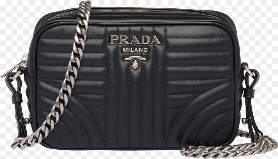 Prada Diagramme Leather Cross Body Bag Cross Bag Prada Milano, Accessories, Handbag, Purse Free Transparent Png