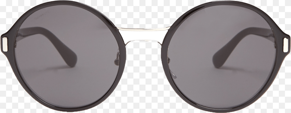 Prada Eyewear Round Frame Acetate And Metal Sunglasses Goggles, Accessories, Glasses Png Image