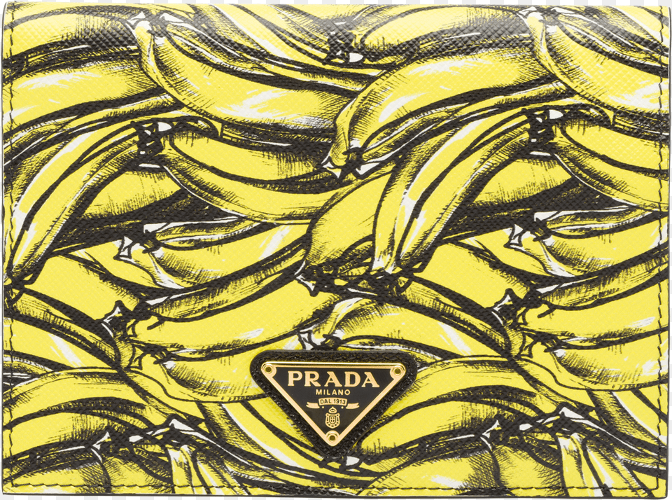 Prada Saffiano Leather Passport Holder, Banana, Food, Fruit, Plant Free Transparent Png