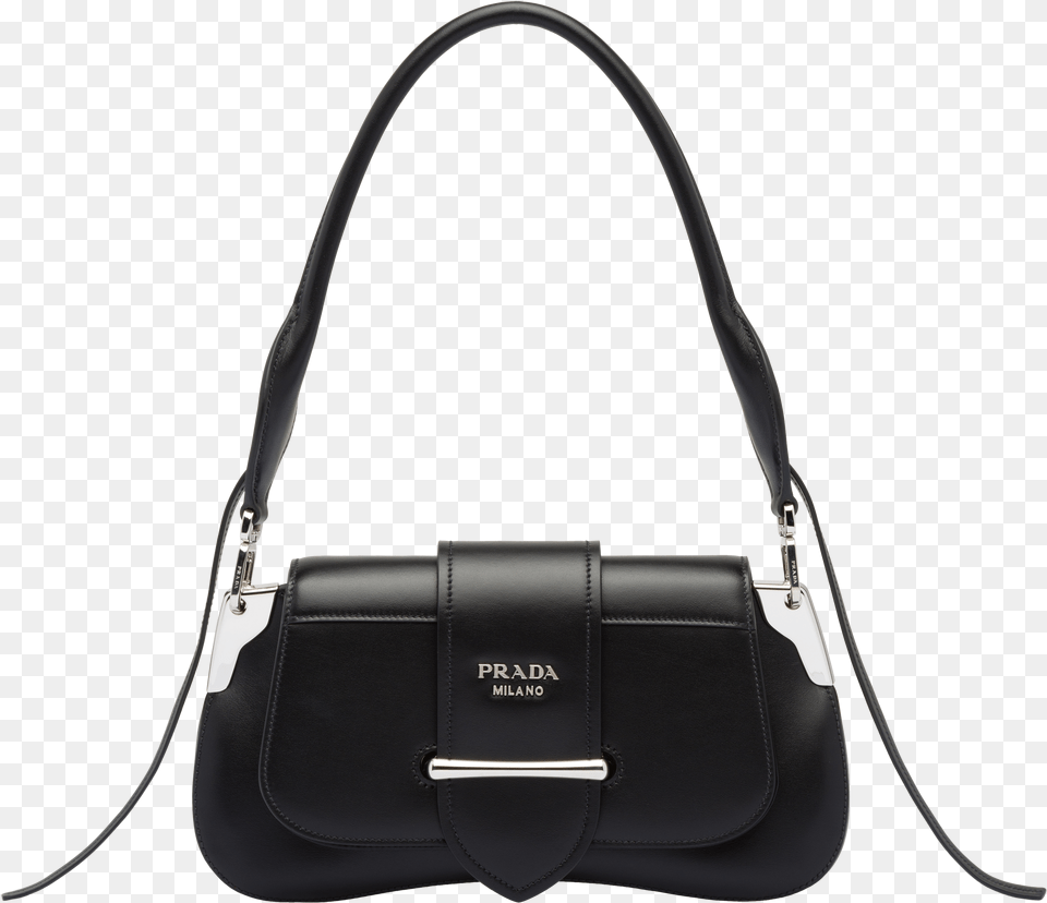 Prada Sidonie Leather Shoulder Bag, Accessories, Handbag, Purse Free Transparent Png