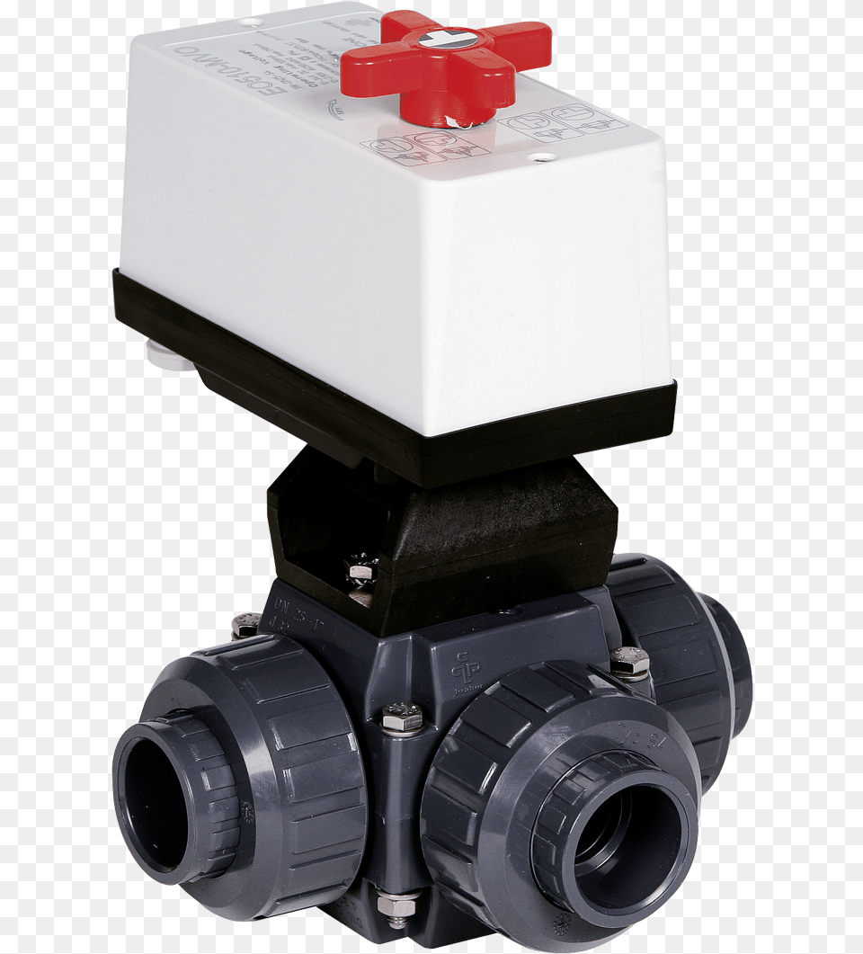 Praher 3 Way Ball Valve S4 Pvc With Eo510 Actuator 3 Wege Motorventil Dn, Toy Free Transparent Png