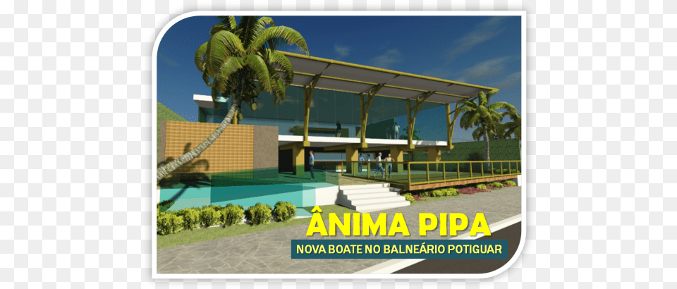 Praia De Pipa 5 Boate Em Pipa, Architecture, Summer, Resort, Porch Png