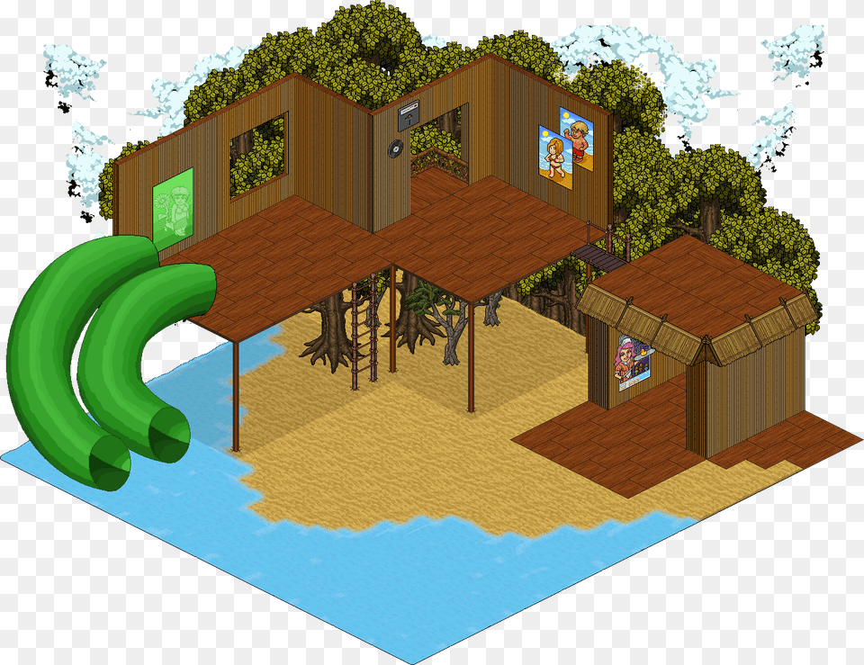 Praia Habbo Beach House, Outdoor Play Area, Play Area, Outdoors, Person Free Png Download