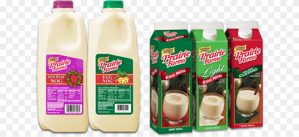 Prairie Farms Holiday Custard, Beverage, Milk, Dairy, Food Free Png Download